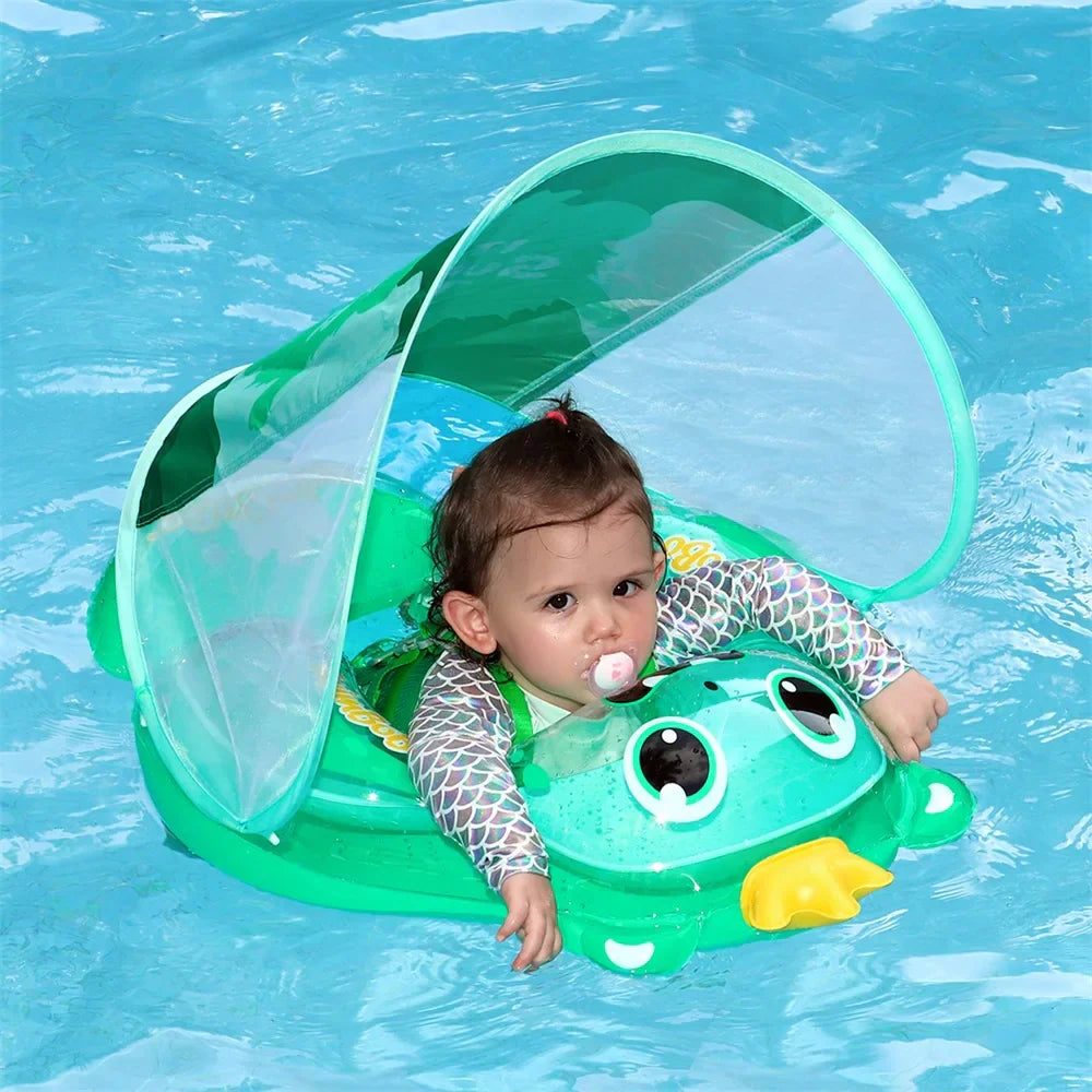 Safe Baby Swimming Ring and Pool Float for 6 to 36 Months