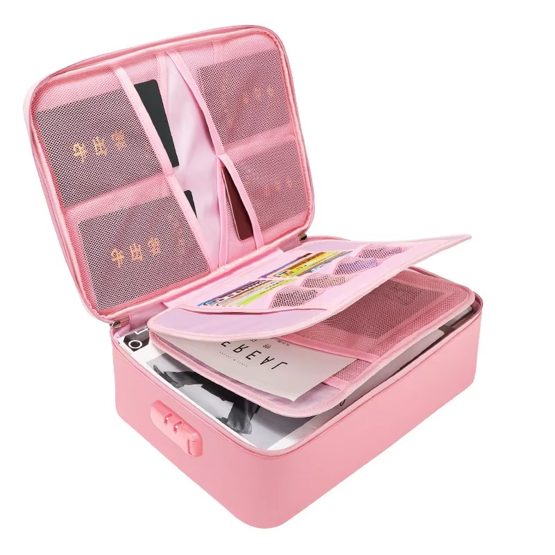 Fireproof Document Bag | Waterproof File Organizer & Home Safe Storage