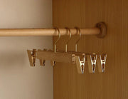 Premium Camphor Wood Wide Shoulder Clothing Hangers Set of 2