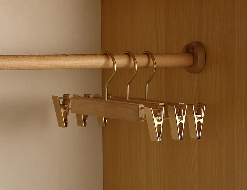 Premium Camphor Wood Wide Shoulder Clothing Hangers Set of 2
