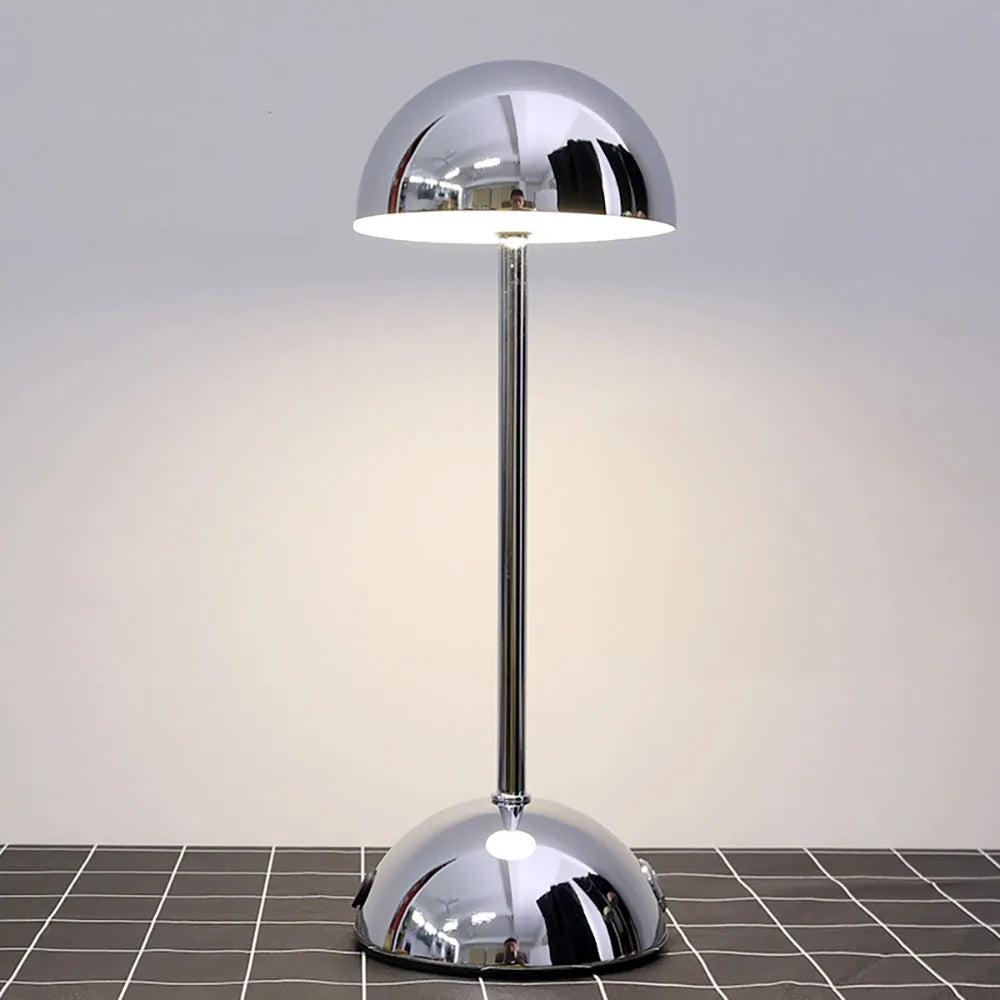 USB Rechargeable LED Touch Table Lamp with 3-Color Lighting
