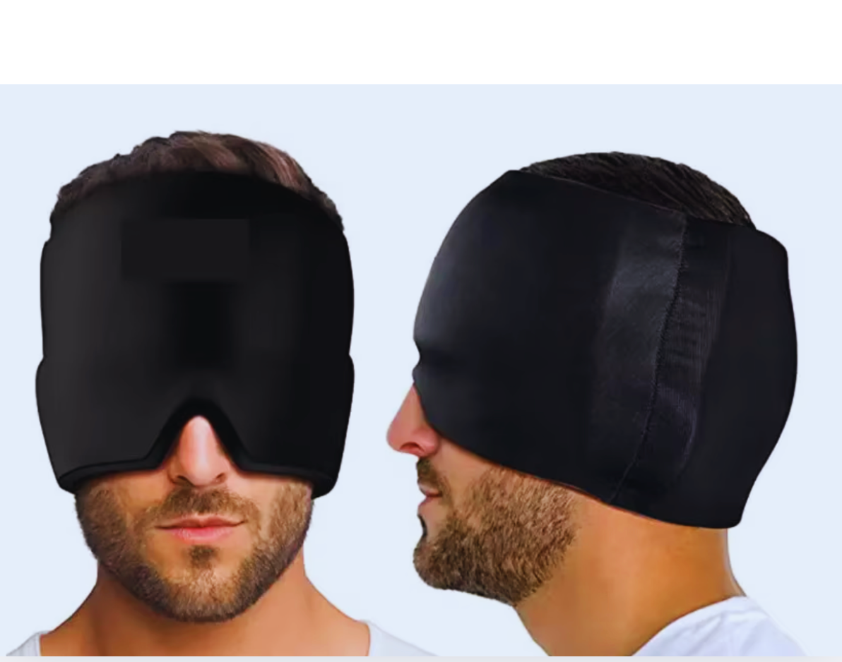 Migraine Relief Cap | Cold Therapy Headache Wrap & Ice Hat