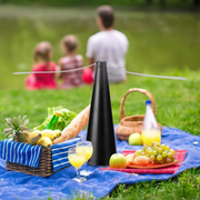 Reflective blade table fan insect repeller