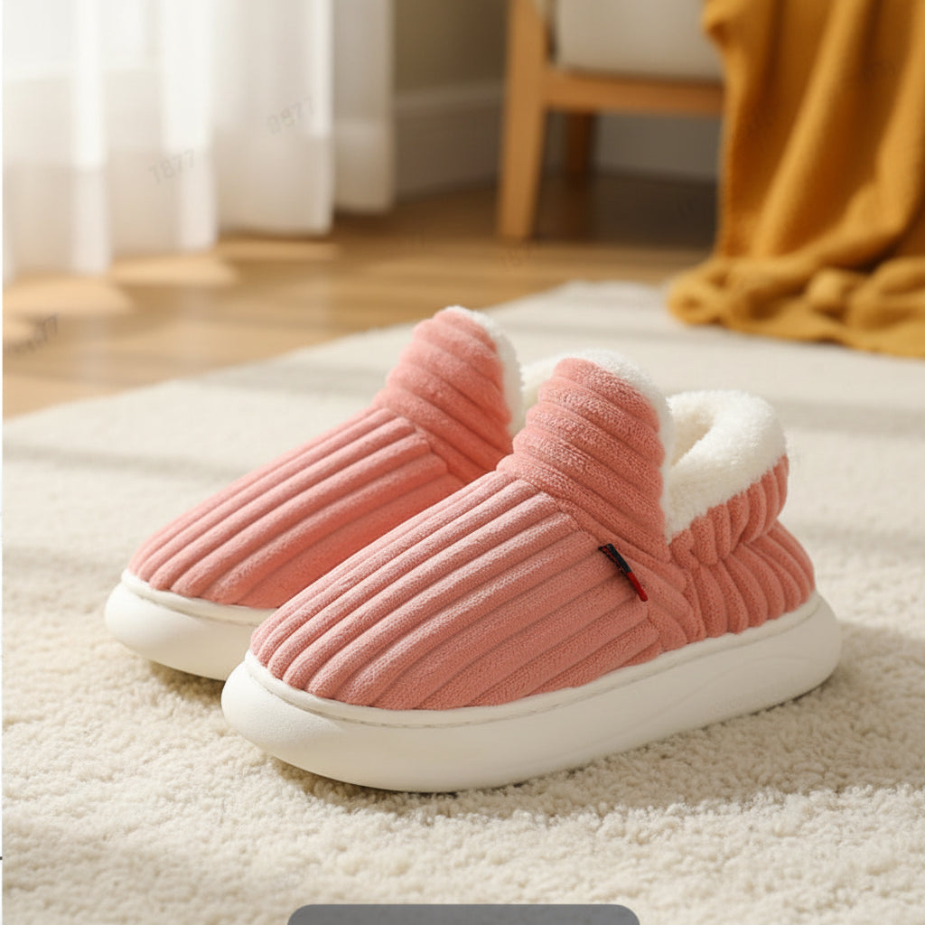 High-Performance Thermal Slippers – Vegan Fleece Lining for Warm Cozy Comfort