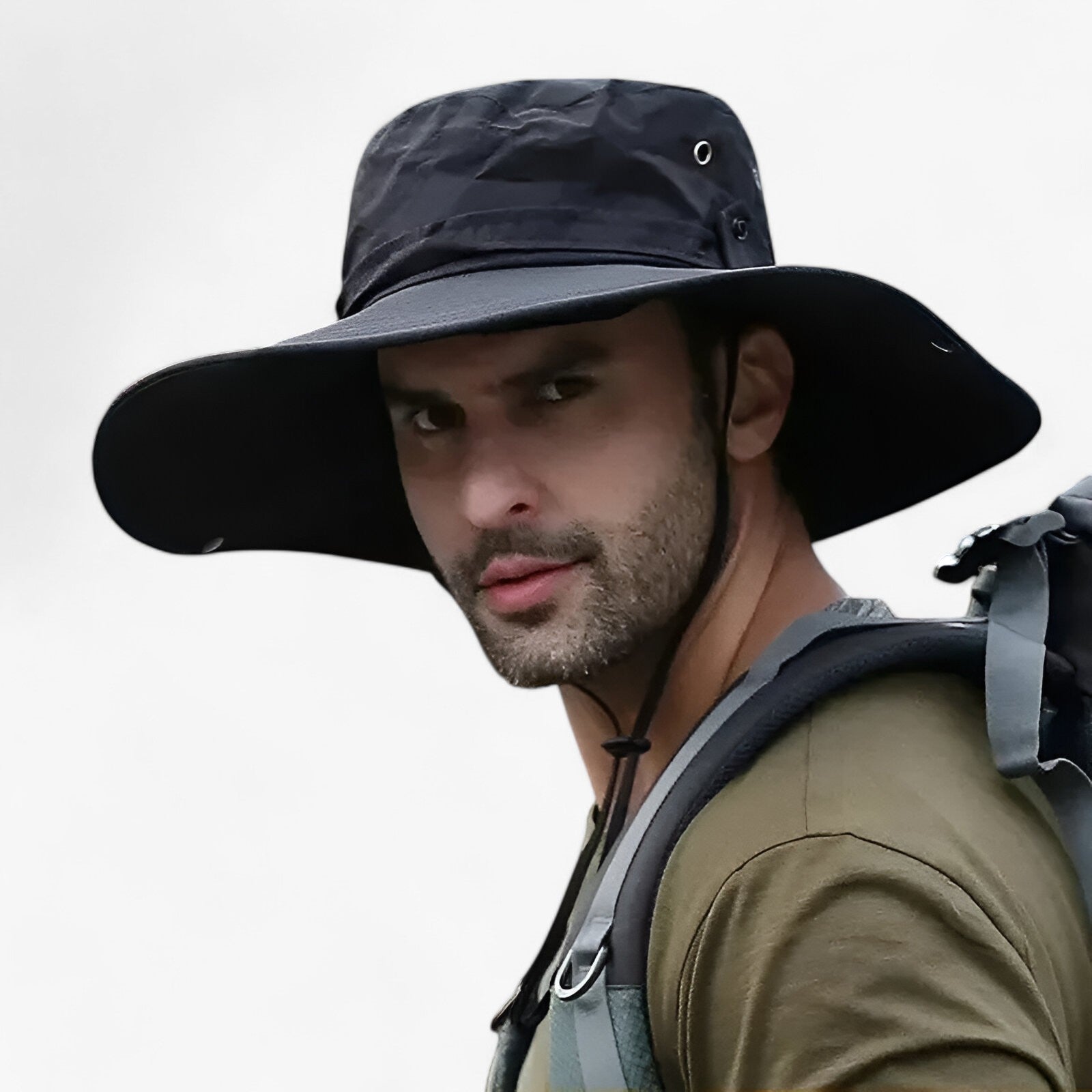 Breathable UV Protection Sun Hat for Hiking Camping and Fishing
