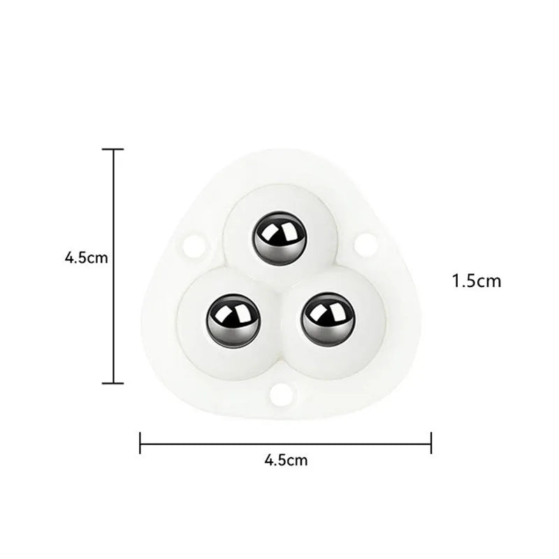 Self Adhesive Rotating Furniture Mover Caster Wheels