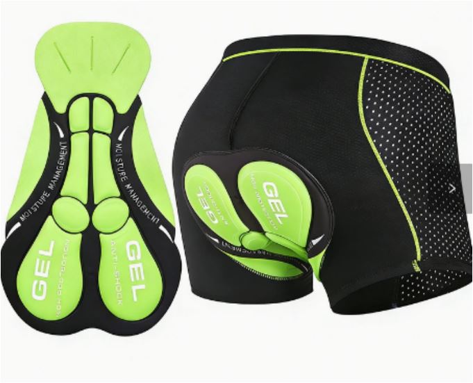 SeatCloud Padded Motorcycle Riding Shorts with 5D Gel Cushioning – Breathable Shock-Absorbing Comfort Shorts