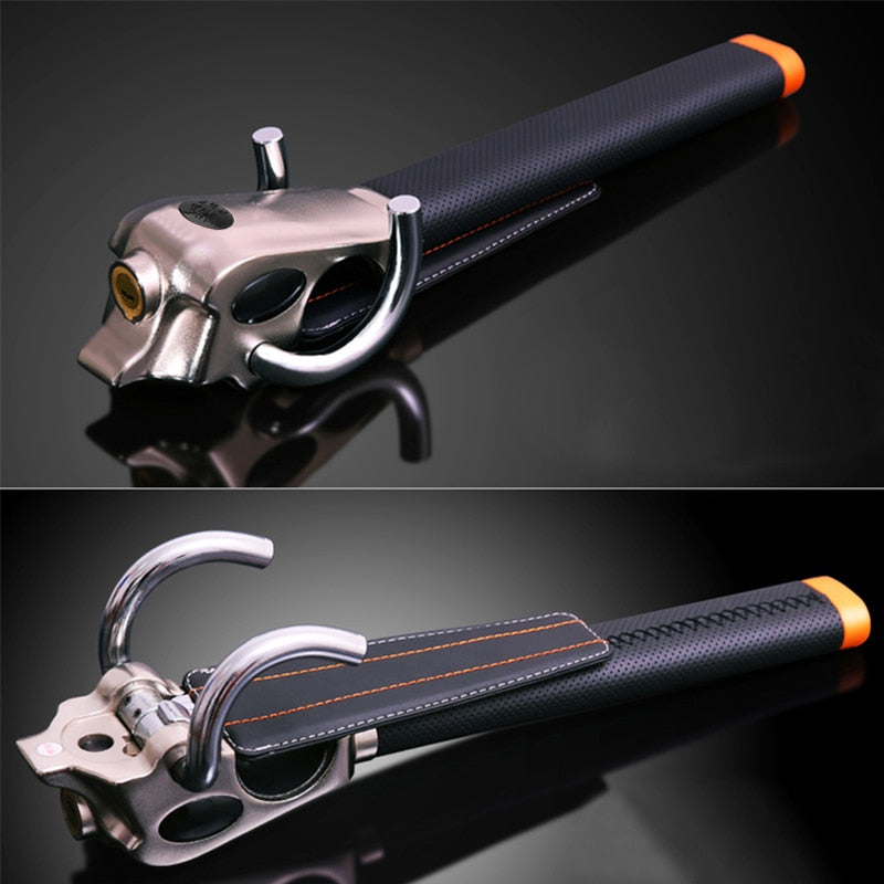 SamGuard | Solid Steel Anti-Theft Steering Wheel Lock for Cars Security