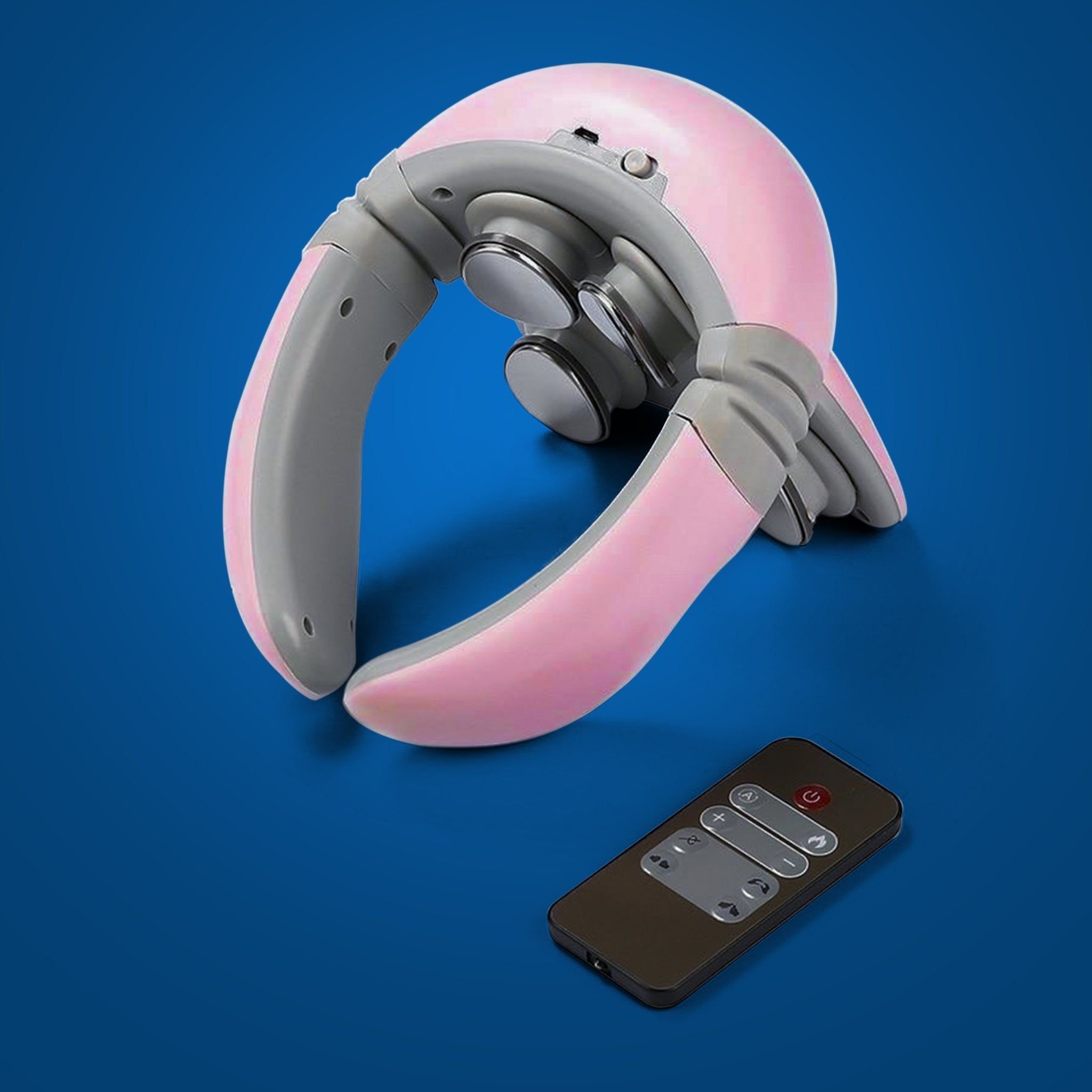 SerenityWave | Soothing 4D Wireless Neck and Shoulder Massager with Heat