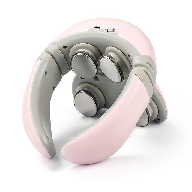 SerenityWave | Soothing 4D Wireless Neck and Shoulder Massager with Heat