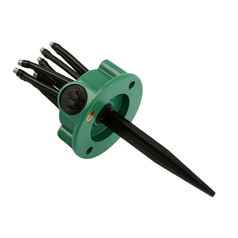 Adjustable 12 in 1 Garden Sprinkler with 360 Degree Irrigation