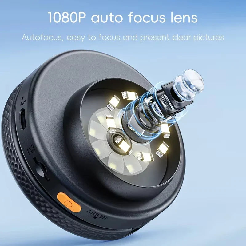 Handheld LED Digital Microscope with 500X Zoom and 2 Inch IPS Screen