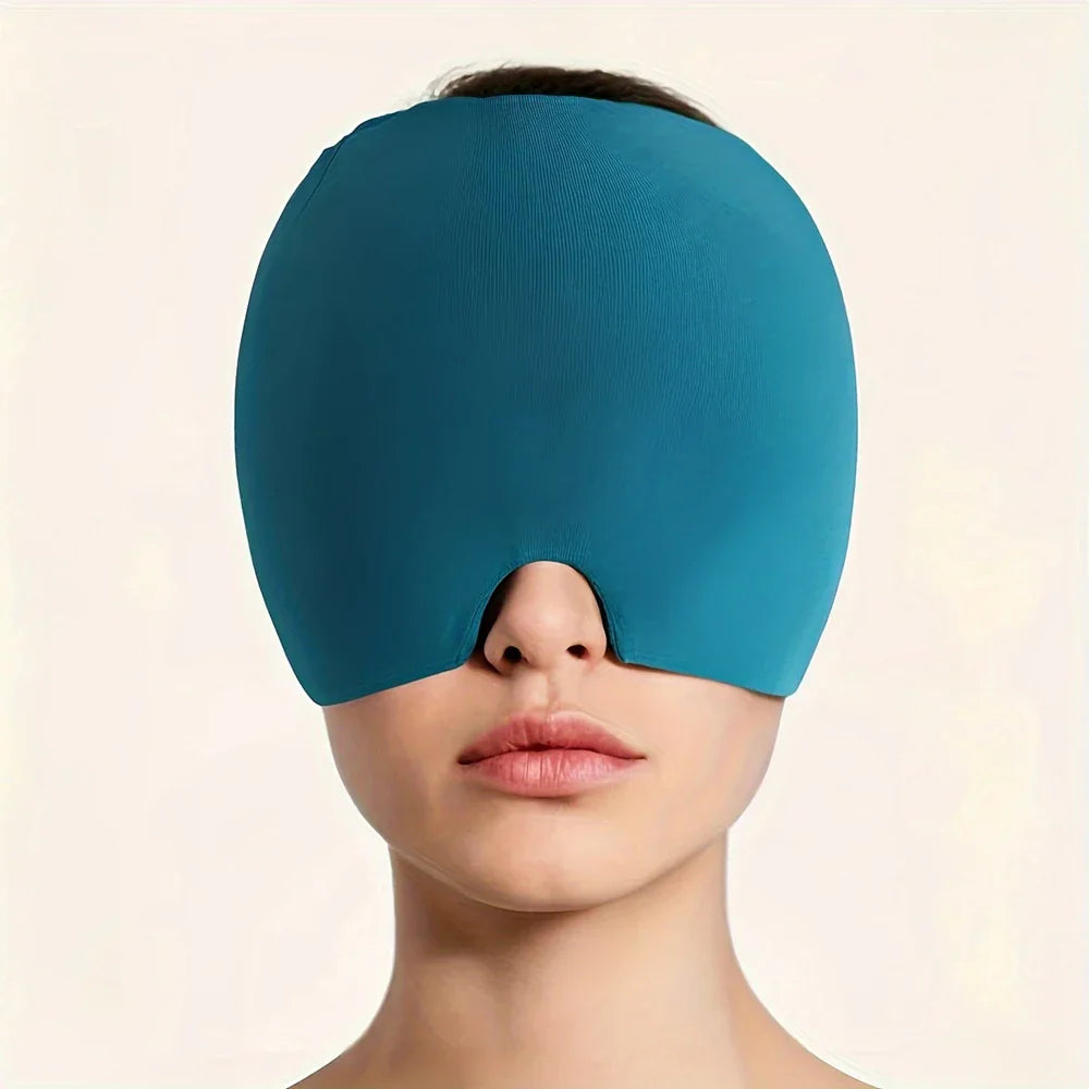 Migraine Relief Cap | Cold Therapy Headache Wrap & Ice Hat