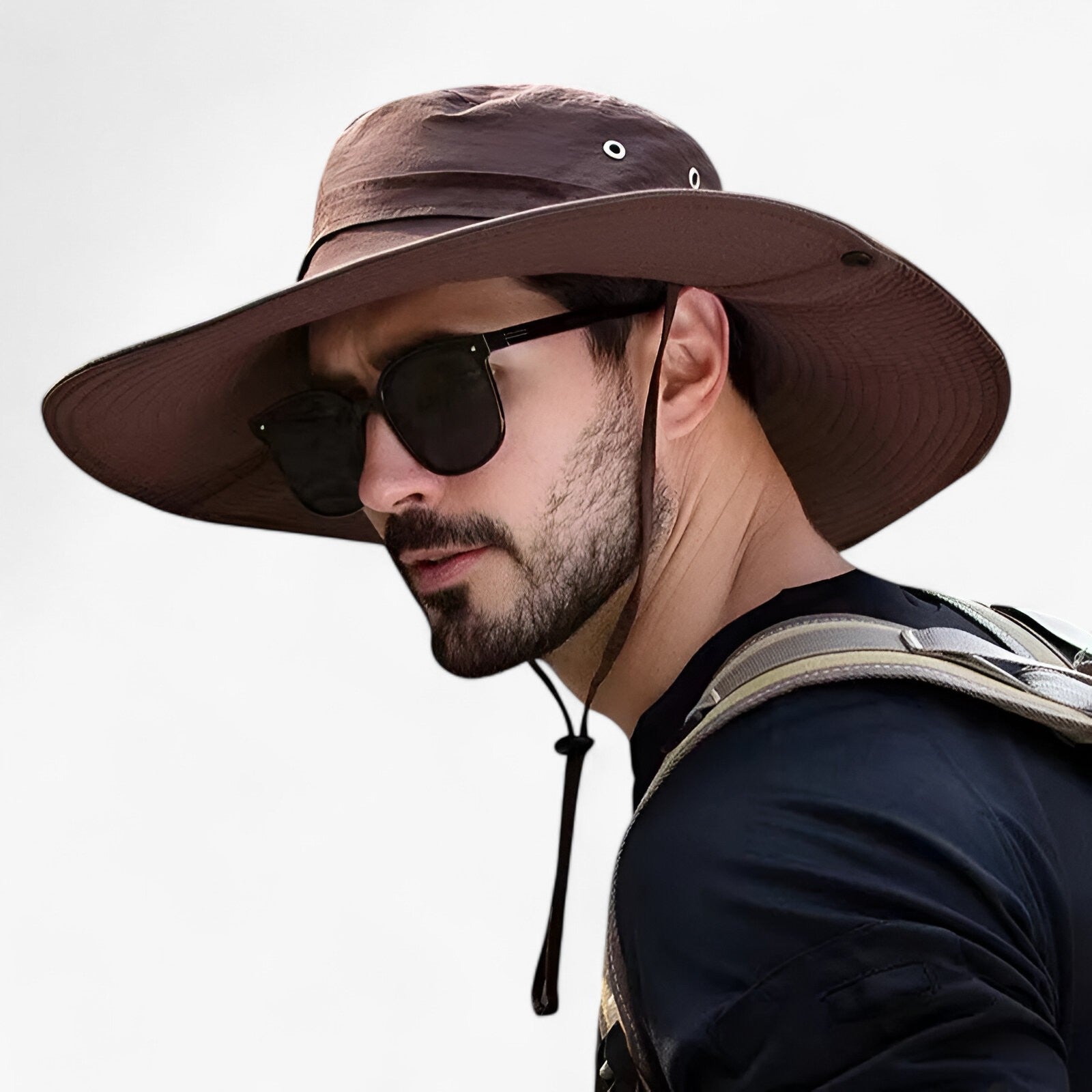 Breathable UV Protection Sun Hat for Hiking Camping and Fishing