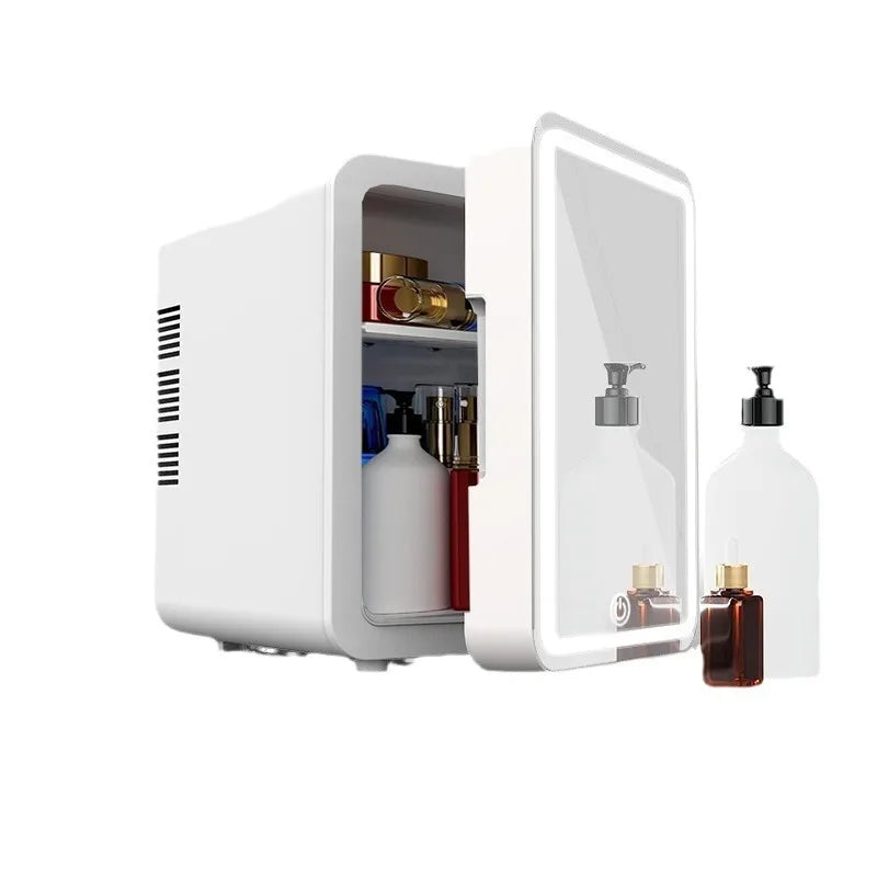 Portable Skincare and Beauty Mini Fridge with LED Light 4L