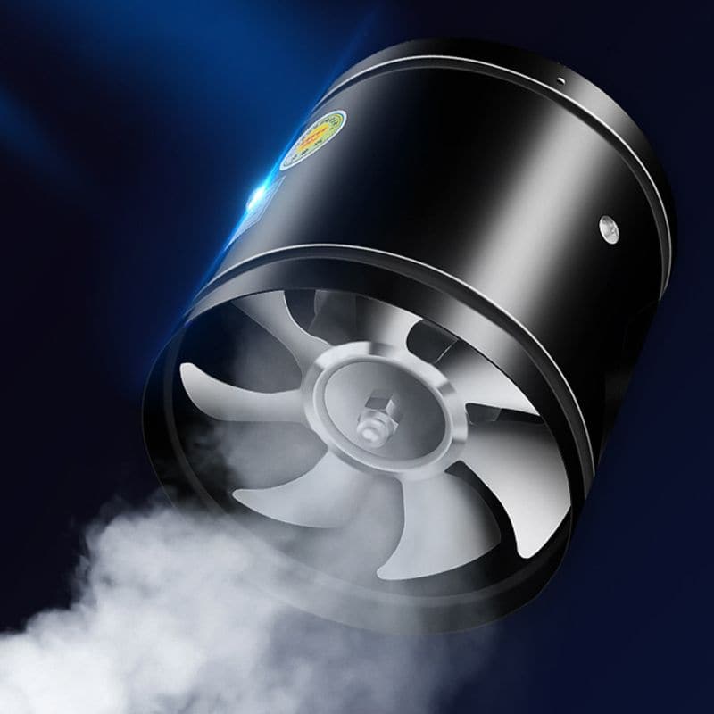 Silent Extractor Fan with Copper Motor – Powerful Wall & Window Ventilation for Kitchen & Bathroom