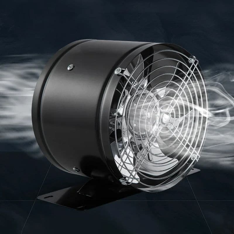 Silent Extractor Fan with Copper Motor – Powerful Wall & Window Ventilation for Kitchen & Bathroom