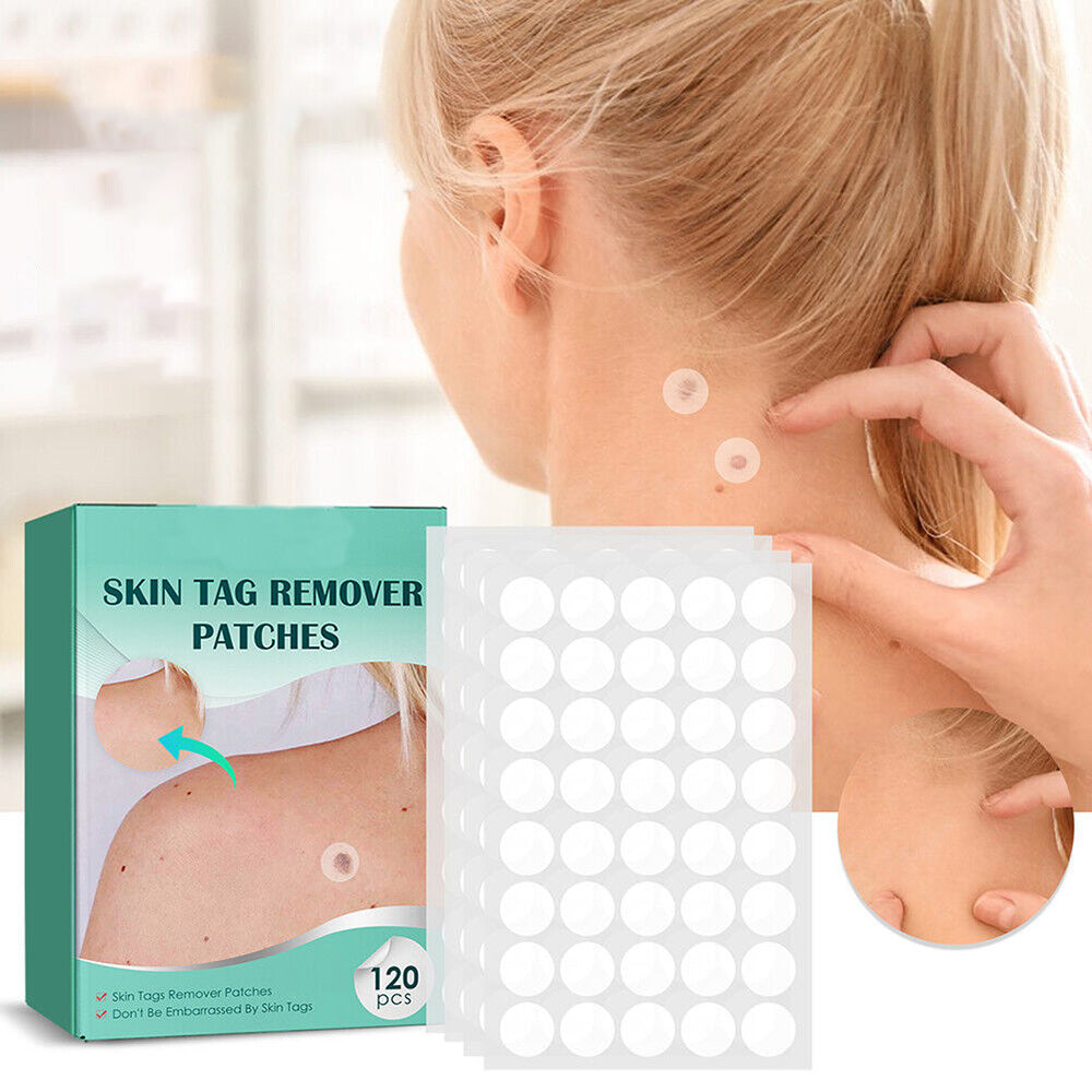 Discreet Skin Clearing Patch for the Removal of Spots and Warts