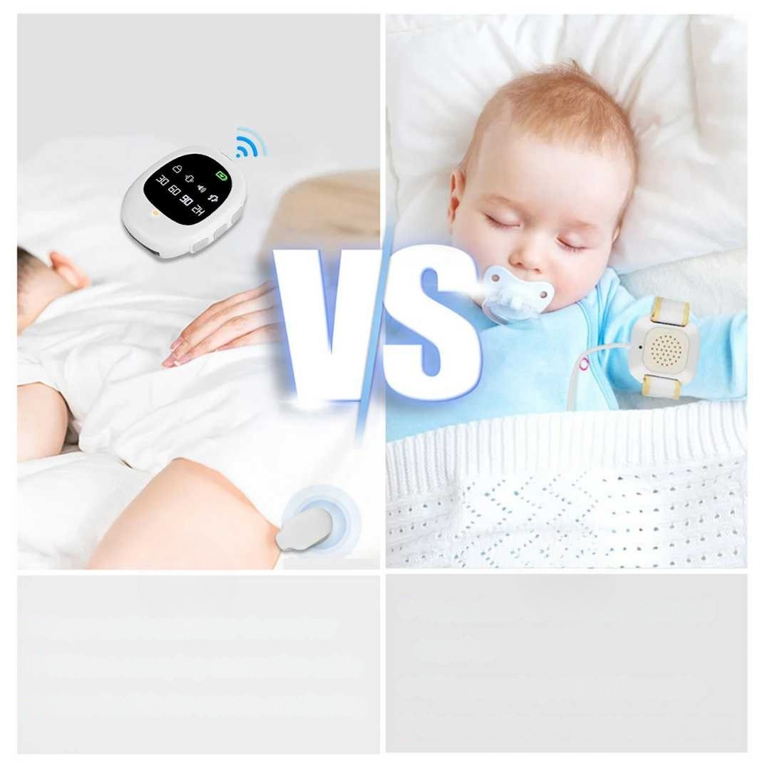 Wireless Bedwetting Alarm with Vibration Sensor – Gentle Potty Training Aid for Kids Dry Nights