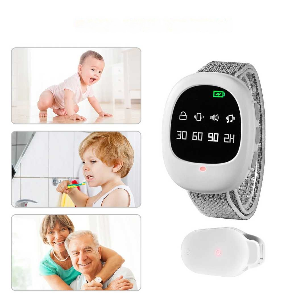 Wireless Bedwetting Alarm with Vibration Sensor – Gentle Potty Training Aid for Kids Dry Nights