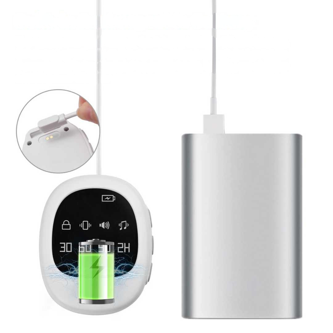 Wireless Bedwetting Alarm with Vibration Sensor – Gentle Potty Training Aid for Kids Dry Nights