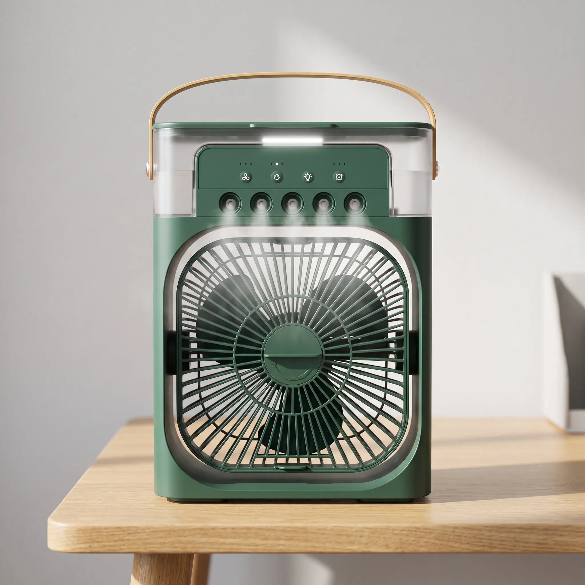 Portable mini air cooler with water tank