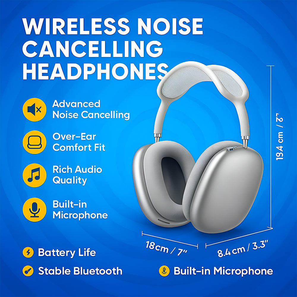 AudioScape | Wireless Bluetooth Active Noise Cancelling Headphones