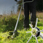Steel Wire Brush Trimmer Head – Heavy-Duty Weed & Moss Remover Attachment for Grass Trimmers