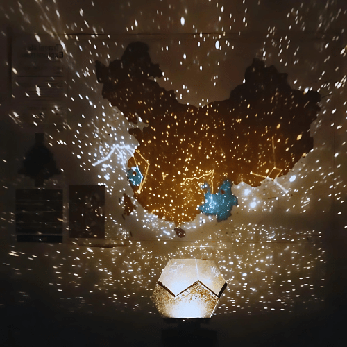 Galaxy Star Projector | LED Nebula Night Light & Ceiling Decor