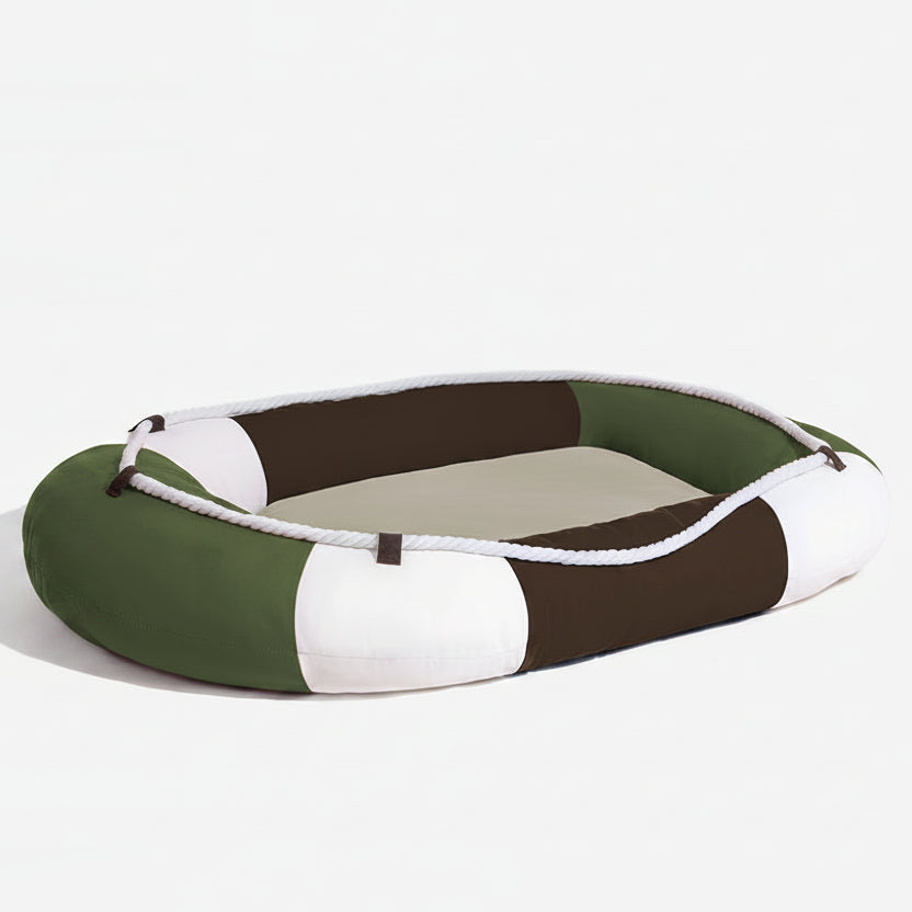 Cozy Boat Shaped Pet Pillow – Relaxing Indoor Use