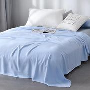 Summer Breeze Bamboo Cooling Blanket – Lightweight Breathable Bed Throw for Hot Sleepers & Warm Nights