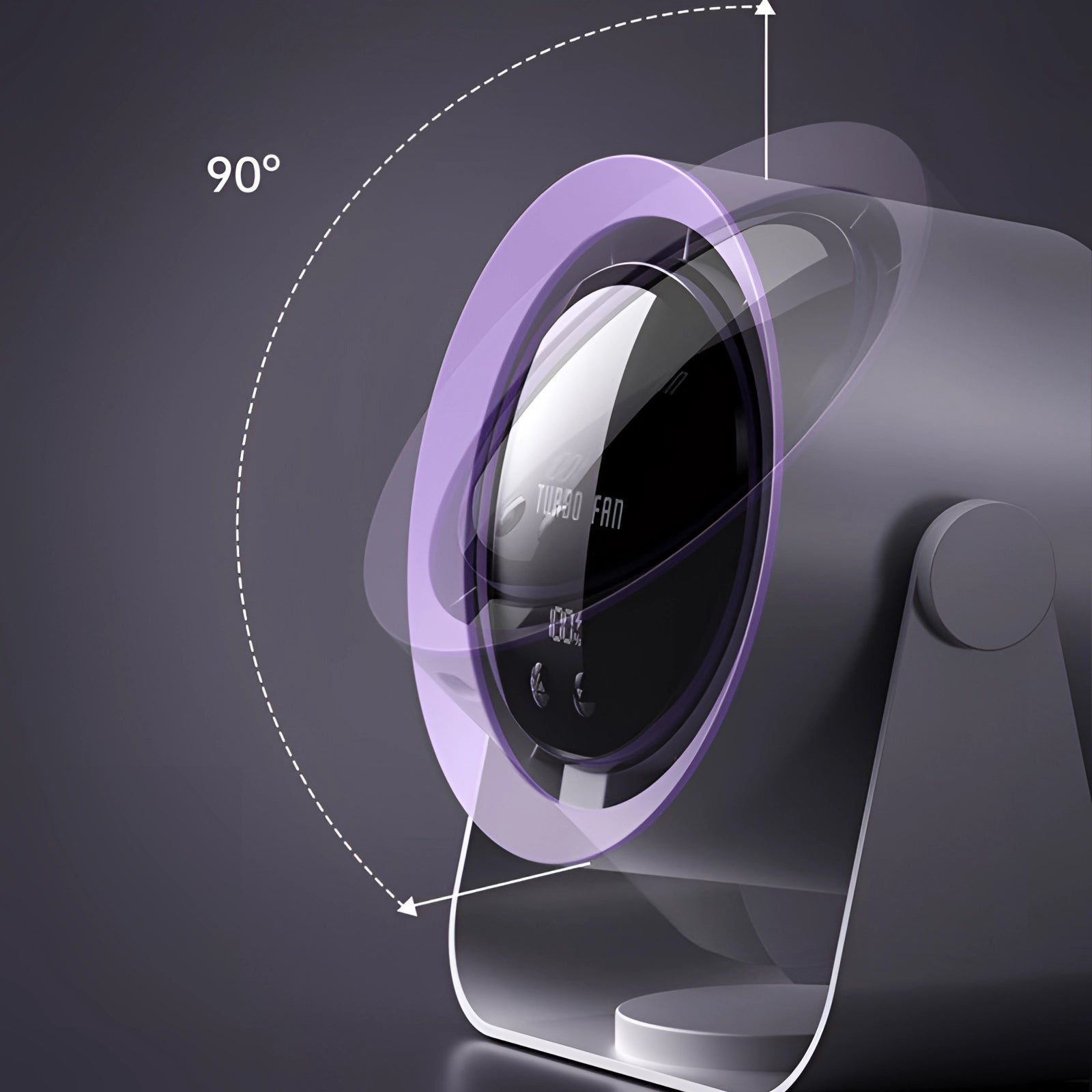 Bladeless Cooling Fan | Quiet Oscillating Tower Air Circulator