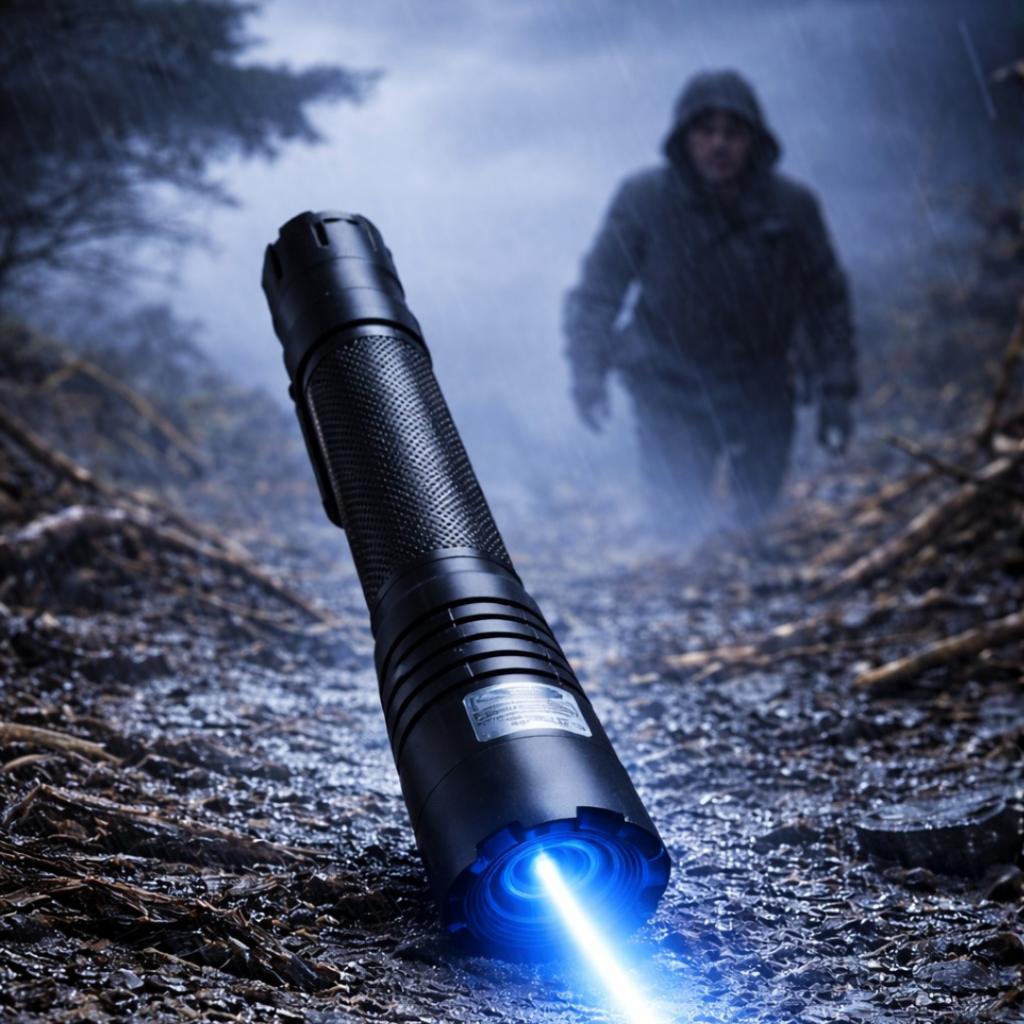 Tactical High-Power Flashlight with Waterproof Design – Reliable Emergency Torch for Camping & Blackouts