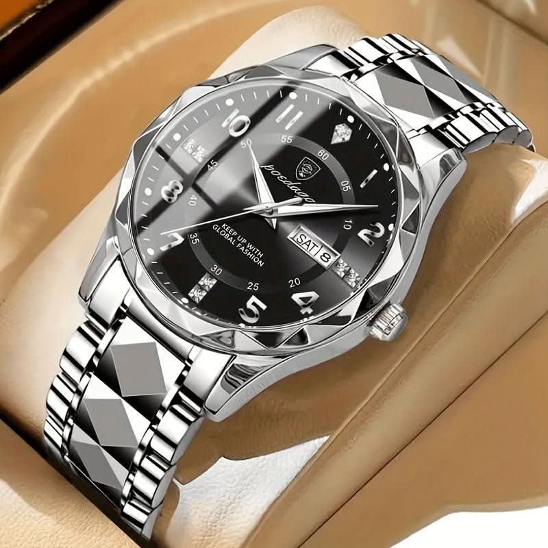 Waterproof Titanium Sports Watch for Men – Durable Scratch-Resistant Quartz Watch for Everyday & Active Wear