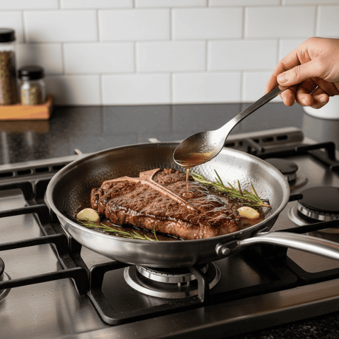 Premium Titanium Alloy Non-stick Frying Pan – Superior Heat Distribution for Healthy, Durable, and Versatile Cooking on All Stovetops