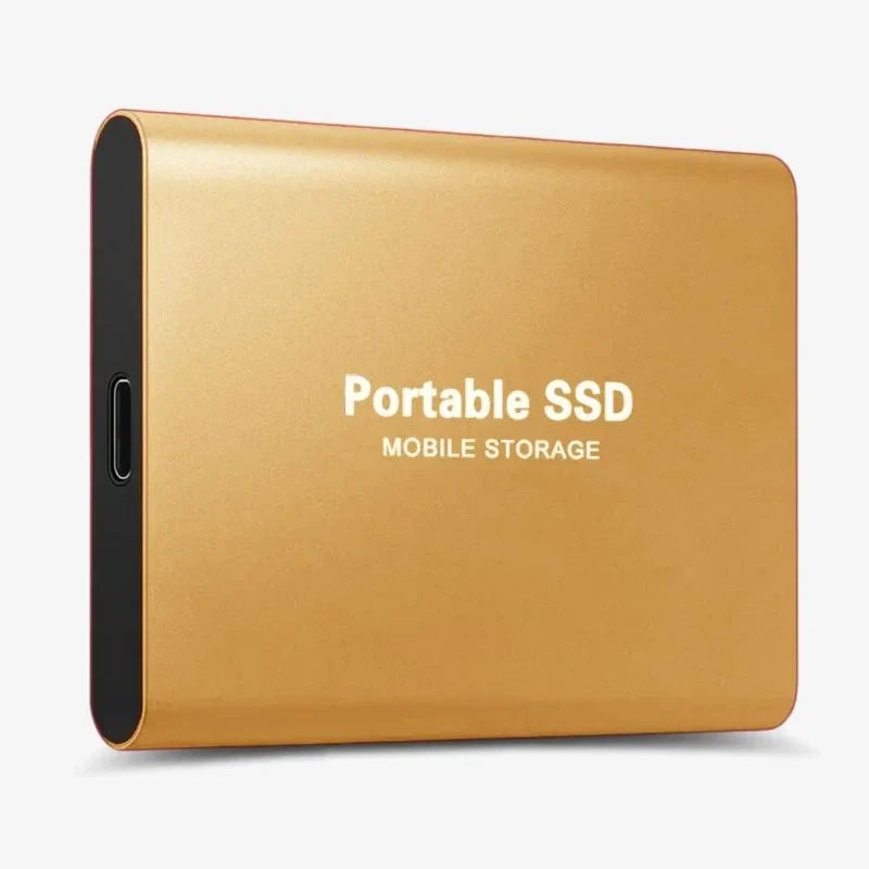 Portable External SSD | High-Speed USB-C Solid State Drive (128GB)