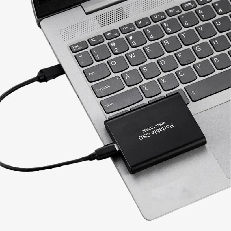 Portable External SSD | High-Speed USB-C Solid State Drive (128GB)