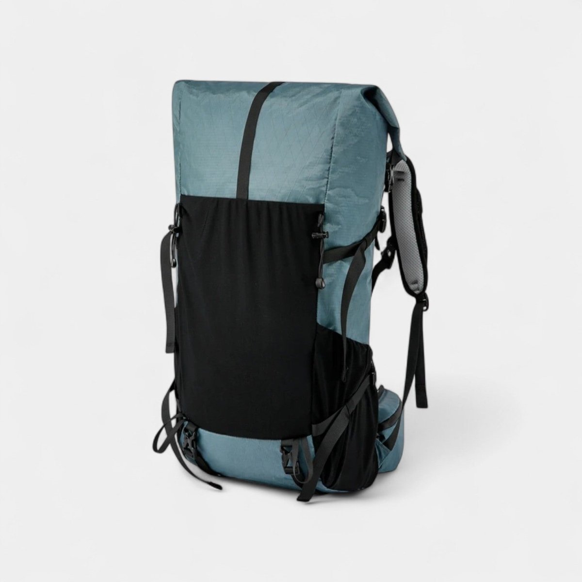Ultralight 50L Roll-Top Travel Backpack – Water-Resistant Expandable Hiking Pack for Trekking & Adventure