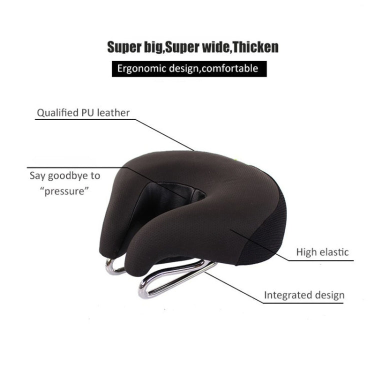 VictorVelo | Ergonomic Bike Saddle Without Nose for Enhanced Riding Comfort
