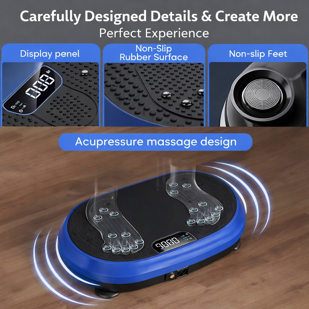 Vibration Plate Exercise Machine | Whole Body Fitness Platform