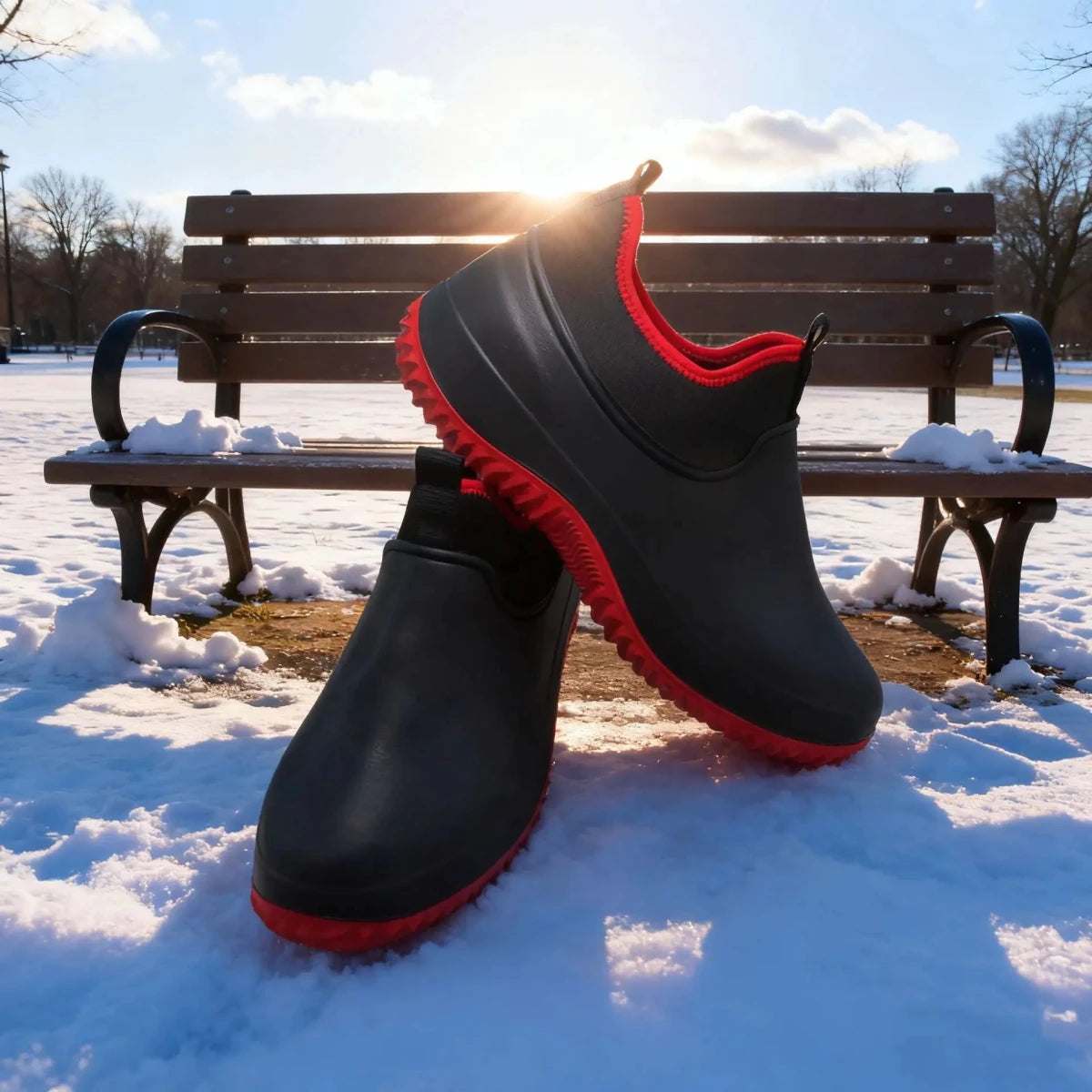 Waterproof Non-Slip Work Shoes - Durable Protective Safety Footwear for Kitchens, Warehouses and Sites