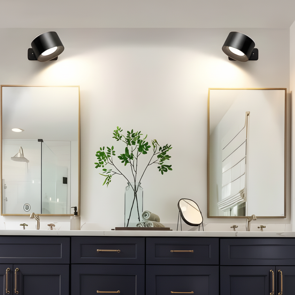Magnetic LED Wall Sconce | Cordless Rechargeable Reading Lamp