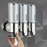 Wall Mounted Shower Dispenser | 3-Chamber Shampoo & Soap Pump