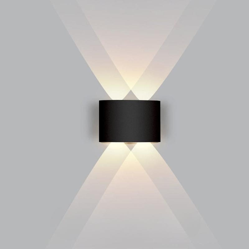 Outdoor LED Wall Light for Weatherproof Illumination - Modern Exterior Sconce for Patios, Doors and Walls
