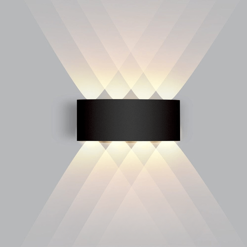 Outdoor LED Wall Light for Weatherproof Illumination - Modern Exterior Sconce for Patios, Doors and Walls