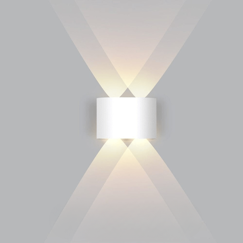 Outdoor LED Wall Light for Weatherproof Illumination - Modern Exterior Sconce for Patios, Doors and Walls