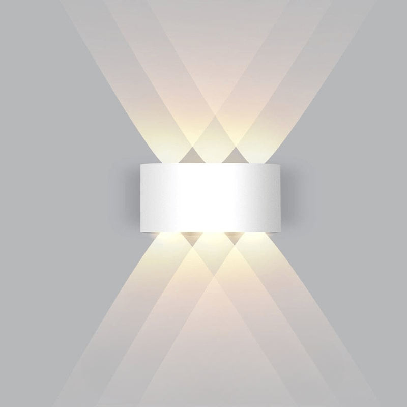 Outdoor LED Wall Light for Weatherproof Illumination - Modern Exterior Sconce for Patios, Doors and Walls