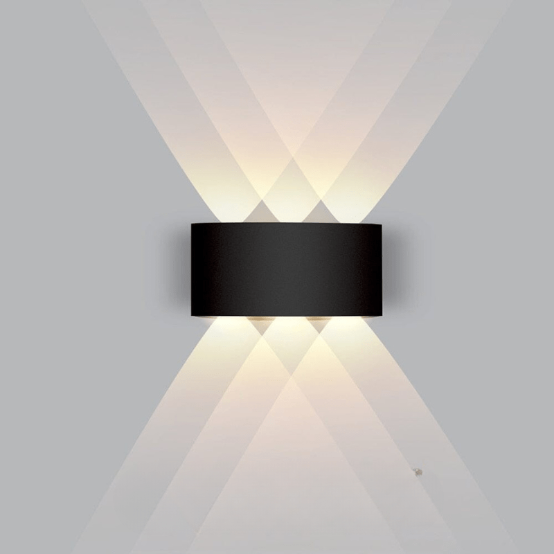 Outdoor LED Wall Light for Weatherproof Illumination - Modern Exterior Sconce for Patios, Doors and Walls