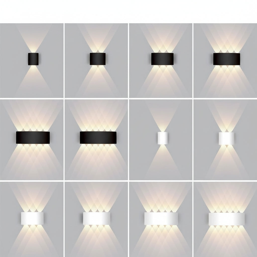 Outdoor LED Wall Light for Weatherproof Illumination - Modern Exterior Sconce for Patios, Doors and Walls