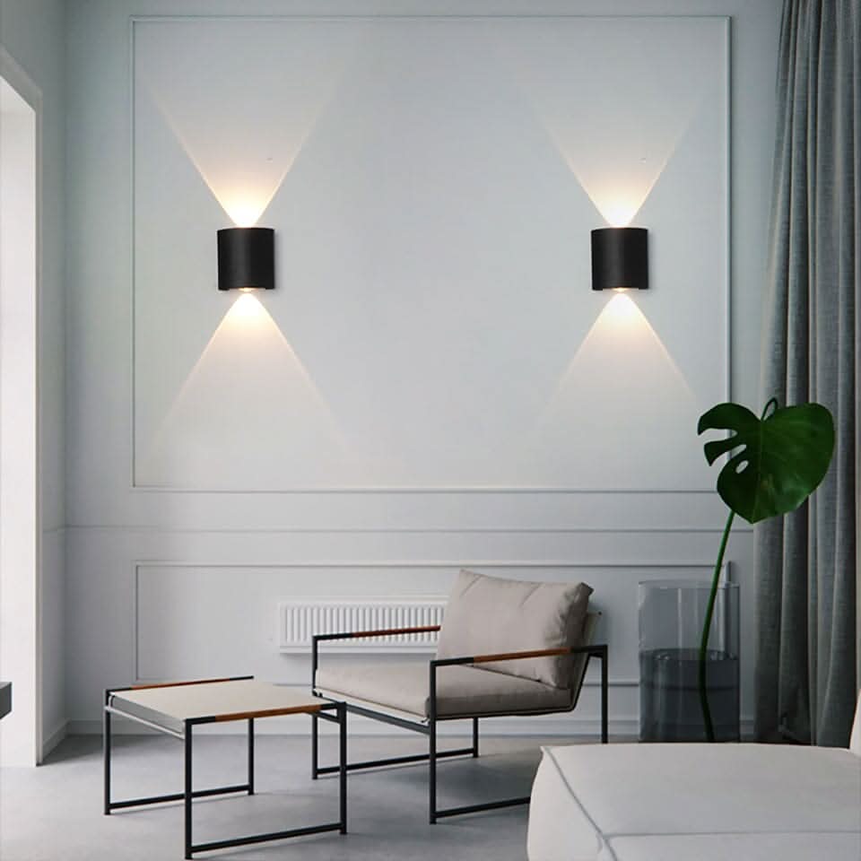 Outdoor LED Wall Light for Weatherproof Illumination - Modern Exterior Sconce for Patios, Doors and Walls